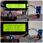 First Steps with the Arduino-UNO R3 and NANO | Maker, MakerED, Coding | I2C LCD Temp./Humidity displaying